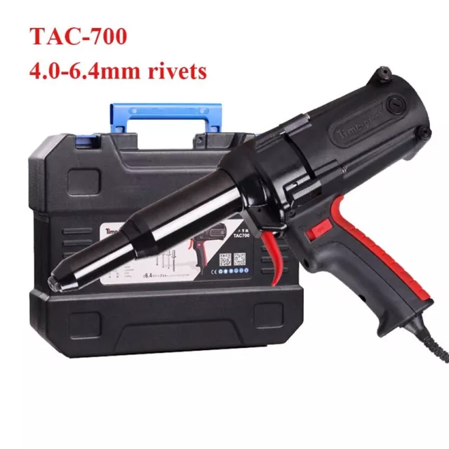 Pistola de remache extractora eléctrica mejorada pistola de remache de tracción pistola de remache TAC700