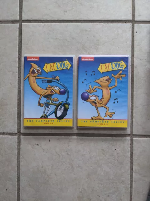 Nickelodeon CatDog: The Complete Series DVD Set Used 1998-2005 TV Show Viacom