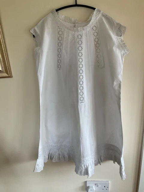 Abito vittoriano/edoardiano per bambini, cambio bianco/smock, 1900, anni