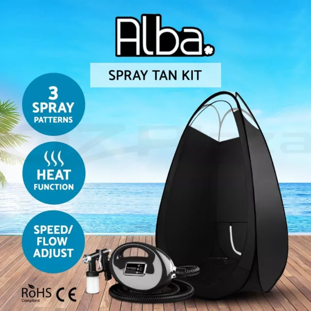 Alba. Spray Tan Machine Spray Gun Spray tent Kit HVLP System Sunless