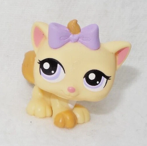 Figurine Littlest Pet Shop Hasbro Authentique - Chat Gouttière N°52 - Occasion, Pour Collection