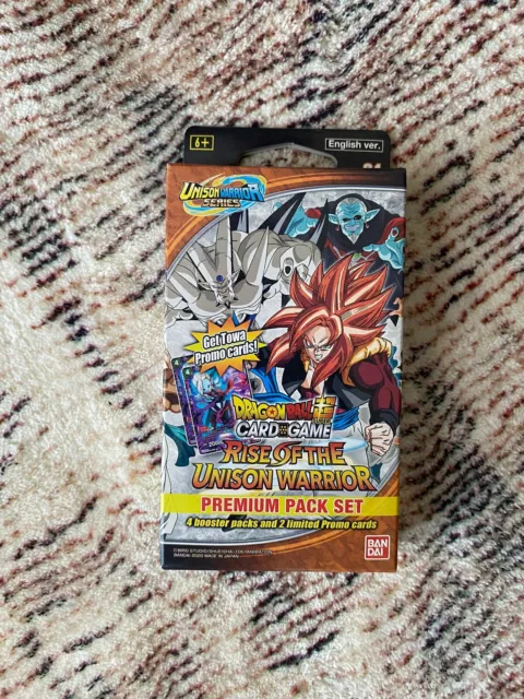 Dragon Ball Super Rise Of The Unison Warrior Premium Pack Set