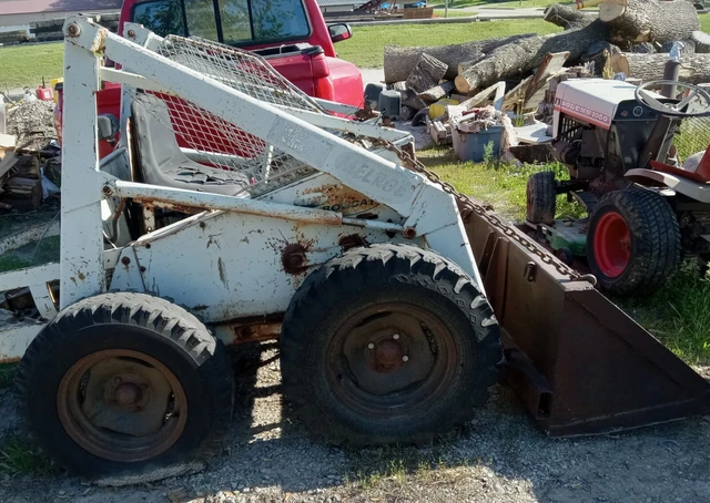 MELROE M400 self propelled 4 wheel drive 1st Skid Loader only 200 made RARE !