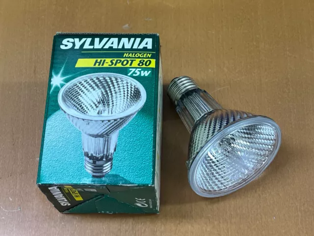 Sylvania Halogen Strahler Hi-Spot 80, 75W, E27, dimmbar, neu