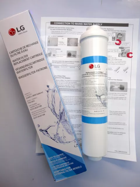 Origineel Wild Handvest LG GSX960NSAZ FILTRE à eau de réfrigérateur externe pièce d'origine LG EUR  35,86 - PicClick FR