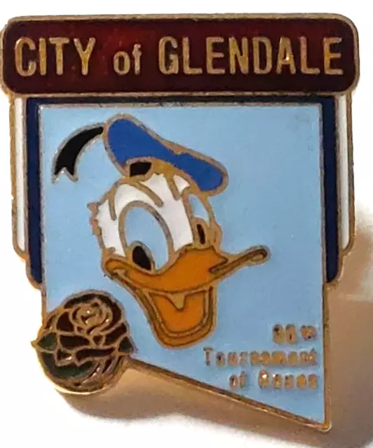 Rose Parade 1985 City of Glendale 96th Tournament of Roses Lapel Pin