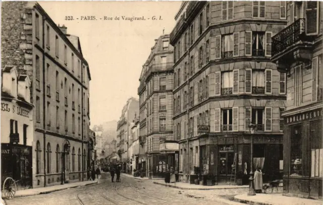 CPA PARIS (15e) Rue de Vaugirard. (536824)