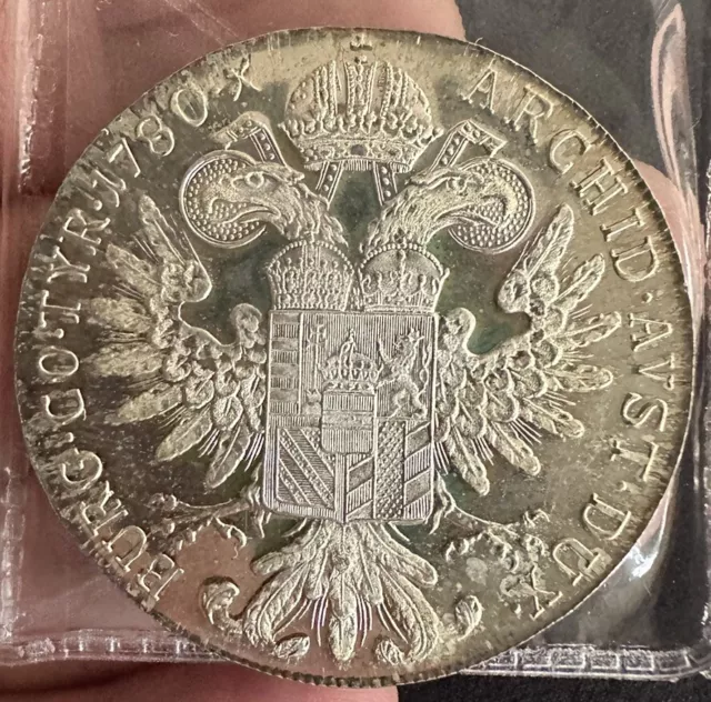 Austria 1780 Silver Shilling