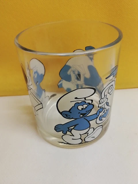 Gobelet en verre Nutella Ferrero PINGOS avec pingouins, mais a