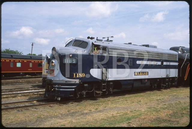 Zm15 Wab 1189 Wabash Spencer Nc North Carolina Original Slide