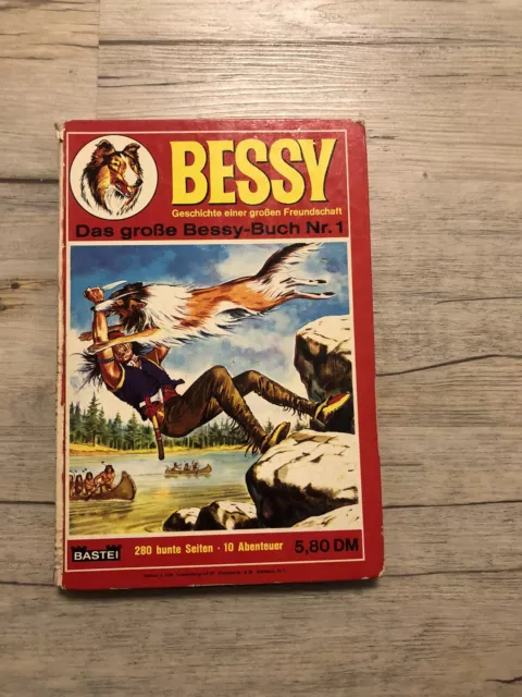 Bessy Buch Nr.1 Hardcover Bastei Sammelband mit Poster