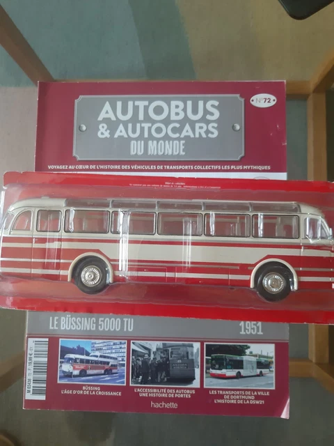 AUTOBUS / AUTOCARS DU MONDE N°33 LE KRUPP SW 080 TITAN 1951 ECHELLE 1