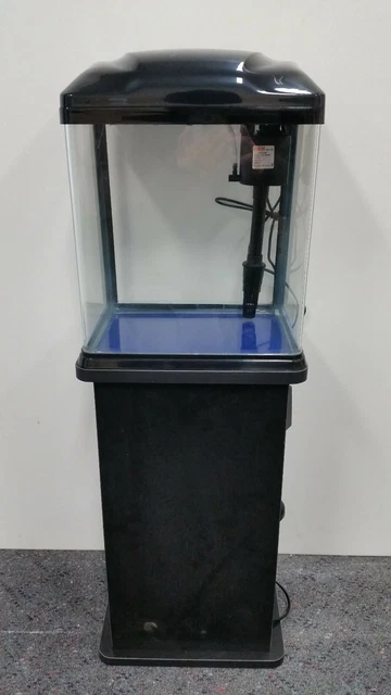 BIOPRO B 226 BLACK Aquarium Cabinet Set 10L Glass Fish Tank
