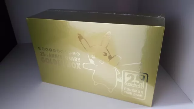 Pokemon 25th Anniversary Golden Box Japanese Sealed New Neu OVP