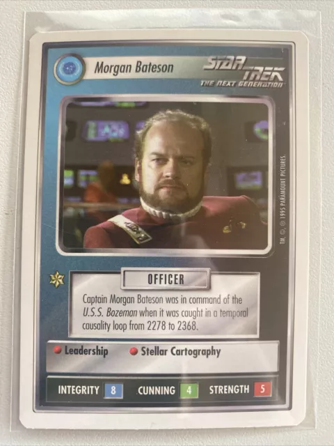 Star Trek CCG - Premiere - Morgan Bateson (Personnel - Federation)