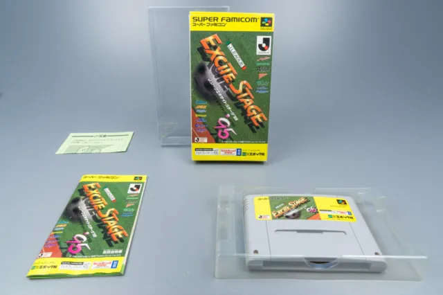 Super Famicom *J.League Excite Stage '95* SFC OVP mit Anleitung NTSC-J