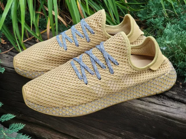 MEN S ADIDAS DEERUPT Runner Raw Sand Tan Shoes Size 12 Model BD7885 80.00 PicClick