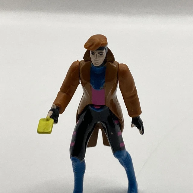Marvel X-Men Steel Mutants GAMBIT 2.5" Die Cast Figure ToyBiz 1994.