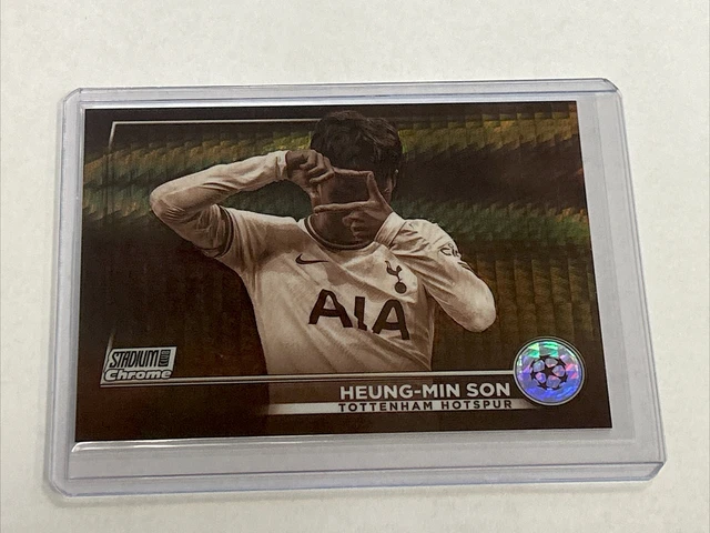 HEUNG-MIN SON 2020-21 Topps Merlin chrome réfracteur UCL - FR