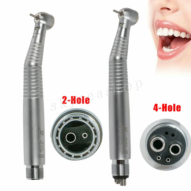 Dental LED Fiber E-generator Handpiece High Speed Air Turbine 2/4H T3H