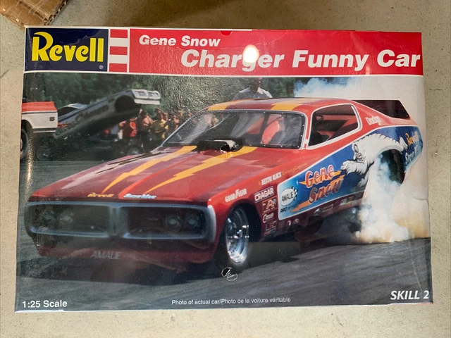 Revell 85-7619 Gene Snow's Charger Funny Car 1:25 Sealed New B96