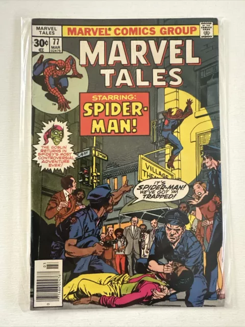 Marvel Tales (1964 series) #77 in Very Fine Condition. VFN 8.0 Marvel comics
