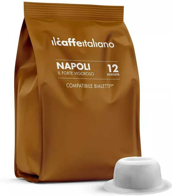 Capsule Bialetti compatibili 100 pz - Gusto Caffè Napoli - Il caffè italiano