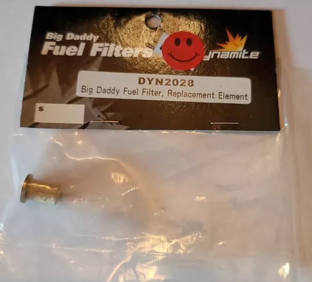 Dynamite Big Daddy Fuel Filter Replacement Element Nitro Rc DYN2028