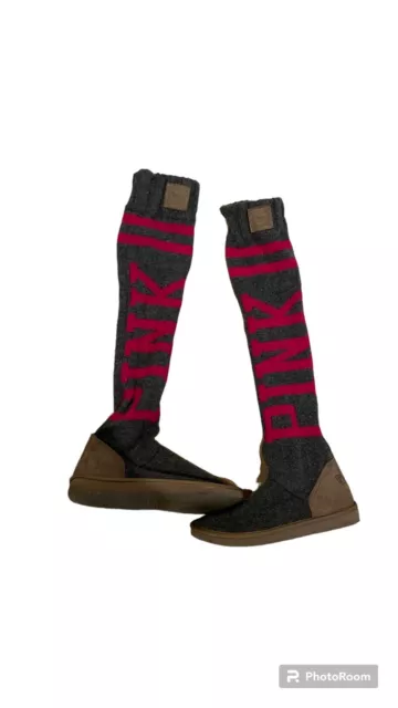 Victoria secret best sale pink boots