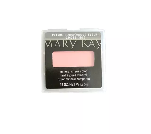 Mary Kay Mineral Cheek Blush Color CITRUS BLOOM Discontinued Shade Magnetic NIP