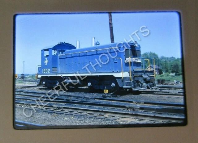 Original '72 Kodachrome Slide BM Boston Maine 1202 NW2           32D6
