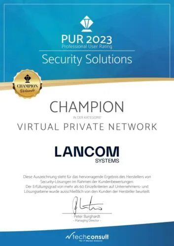 Lancom Vpn-Option 25 #60083, Advanced Vpn-Client ( Avc ), Mise à Niveau, Magasin 3