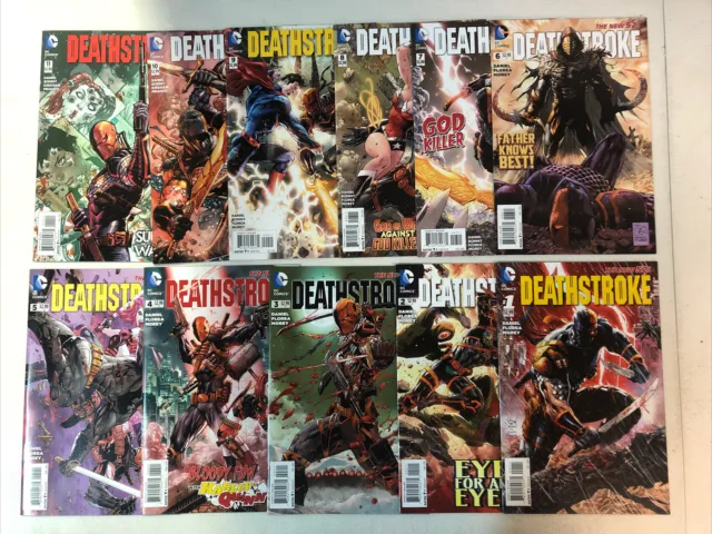 Deathstroke (2014) #1-20 + Annuals (VF/NM) Complete Set Run DC New 52 2nd series