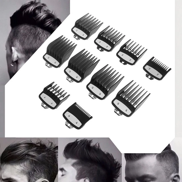- cheveux Men 's Fashion Peigne de coiffure Guide Changement de coiffeur Annexe