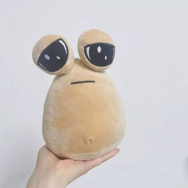 My Pet Alien Pou Plush Toy diburb Emotion Alien Plushie Stuffed Animal Doll  F Jo