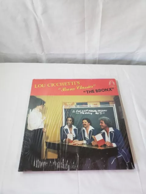 SEALED ~ Lou Cicchetti Bronx Classic Doo Wop History Lesson The 60s ~ LP ~ NEW