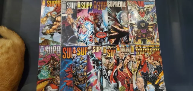Supreme Lot. 13 Comics. Image. 1992. VF.