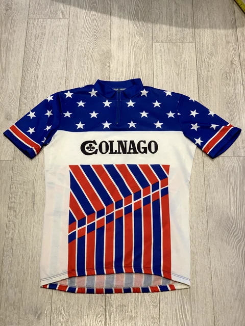 Maillot Cycliste Navigators Colnago Biemme - Bleu, Homme, Taille XL