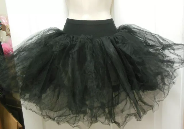 European tutu Ballet black 5 Layers on Trunks Ch/Adult sizes professional 3