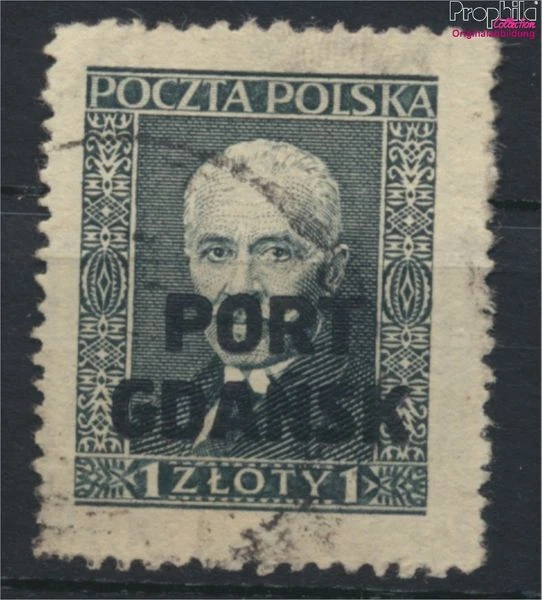 Briefmarken Polnische Post Danzig 1929 Mi 23x gestempelt (9975612