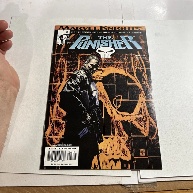 THE PUNISHER  #3   (Marvel Knights Comics 2000) Garth Ennis high grade A66