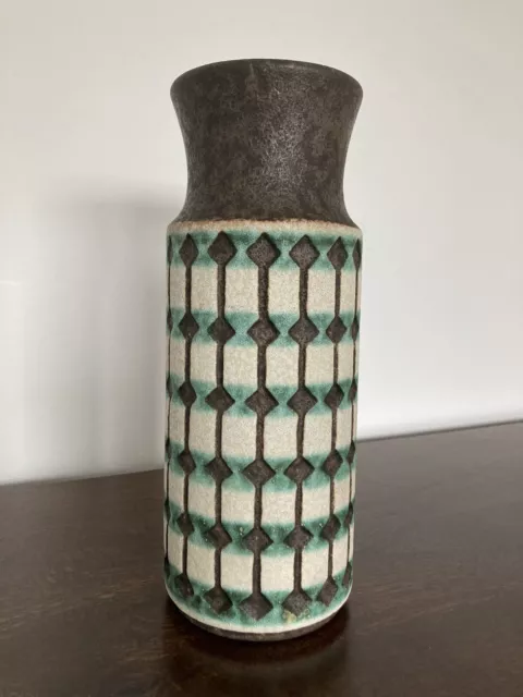 Jasba Vase WGP pottery 30 cm 60 er fat lava vintage 70er Retro Design 2