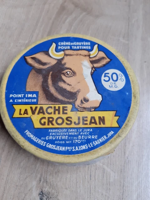 Miniature Fourgonnette Publicitaire Renault Sésame – Vache Grosjean – Années 1970 – 1/64
