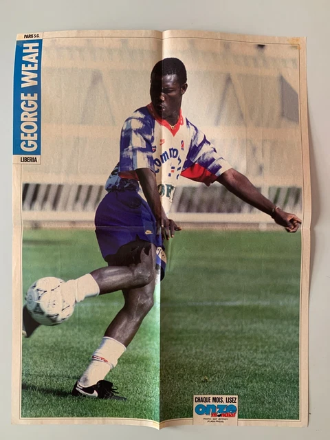 Poster DANIJEL LJUBOJA (Paris SG) - PEGUY LUYINDULA (O. Lyon)🔥Onze Mondial