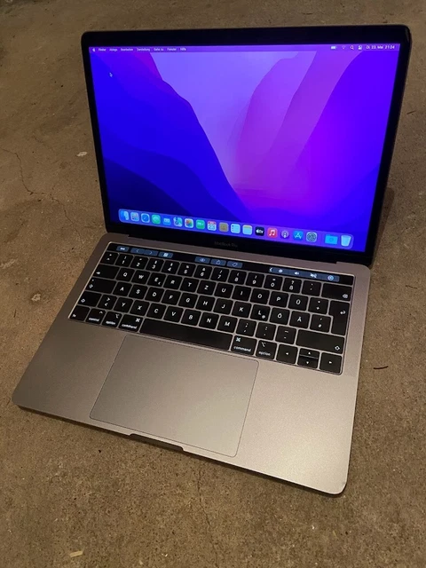 Apple MacBook Pro 13 A1989 (2019) QC i7 2,8 GHz 16 GB 256 GB grigio siderale