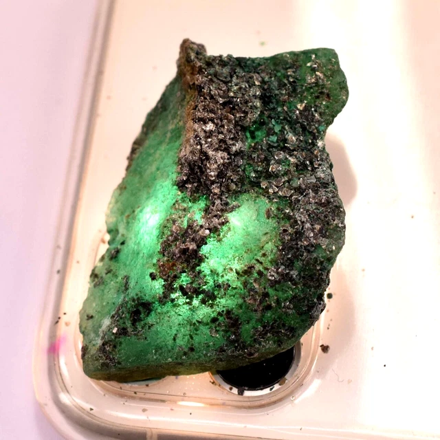 Émeraude verte colombienne naturelle, non transformée Pierres précieuses 45,15 ct- 9.03 g