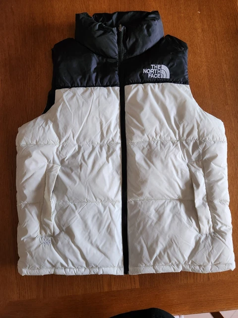 The North Face 700 Smanicato Bianco XL nuptse nuovo piumino primaverile bomber