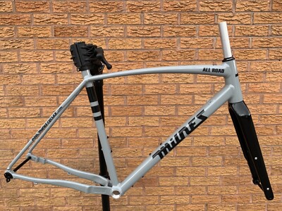 Ridley X-Ride Alloy Cyclocross Canti Cerchio Freno Telaio Forcella Arancione 