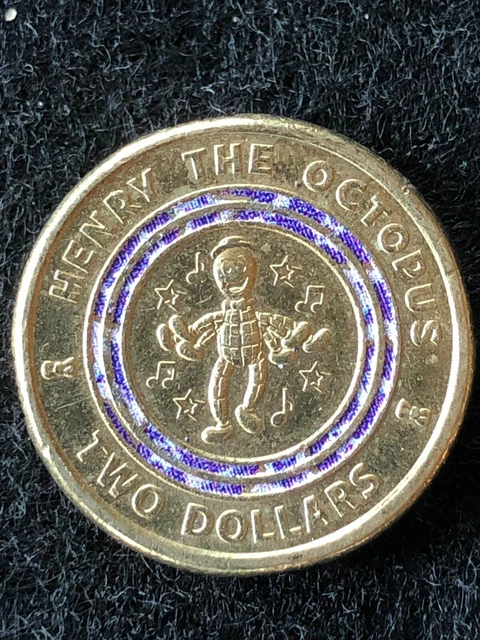 AUSTRALIA: 2021 THE Wiggles Henry The Octopus Circulated Coin