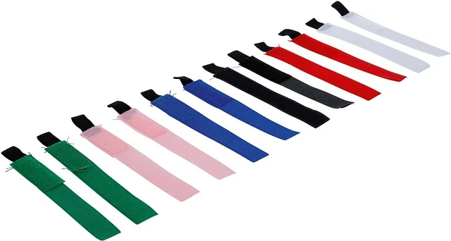 BGS DIY Klettband-Sortiment, 20 x 190 mm, 12-tlg.